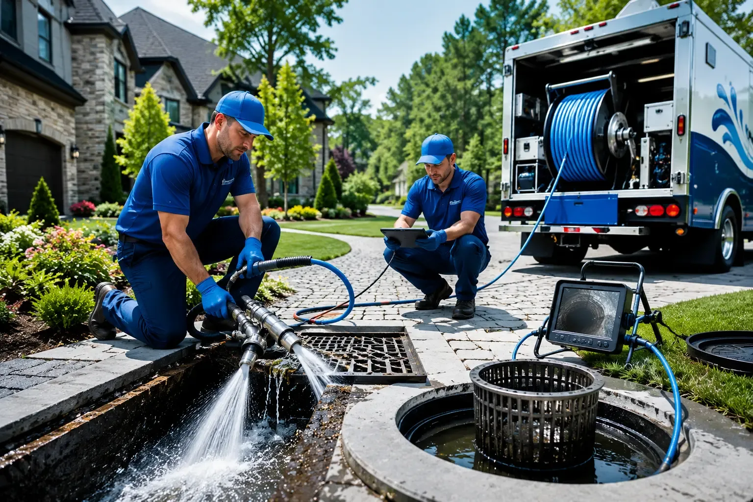 Local outdoor drain cleaning professionals in Wellston, MI